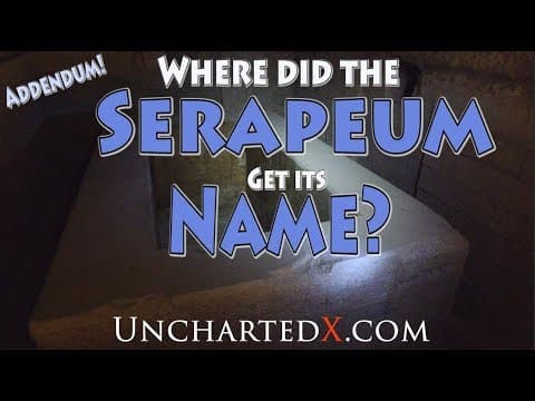 How did the Serapeum get it's name? Channel announcement and THANKS! thumbnail