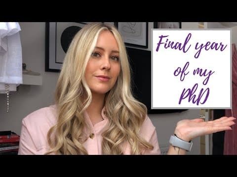 The beginning of my final year | Life of a chemistry PhD student | My PhD and Me thumbnail