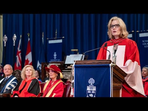 What Essential Advice Did Claire Kennedy Offer Graduates? thumbnail