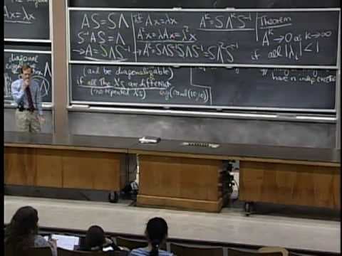 22. Diagonalization and Powers of A thumbnail
