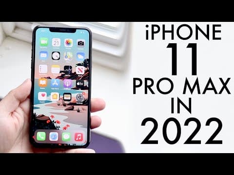 iPhone 11 Pro Max In 2022! (Still Worth It?) (Review) thumbnail