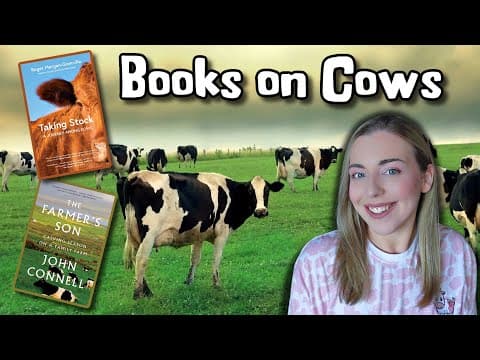 🐄📚 2 Books on Cows | The Farmer's Son and Taking Stock | Book Reviews thumbnail