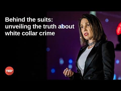 Behind the suits: Unveiling the truth about White Collar crime | Sally Trivino | TEDxUHasselt thumbnail