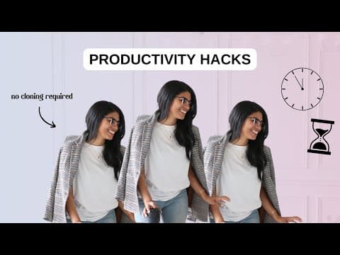 How I get it all done (my productivity hacks) thumbnail