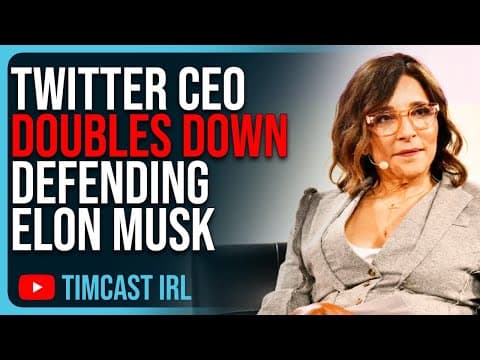 Twitter CEO DOUBLES DOWN Defending Elon Musk, SLAMS Woke Advertisers thumbnail