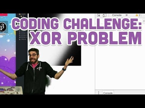 Coding Challenge #92: XOR Problem thumbnail