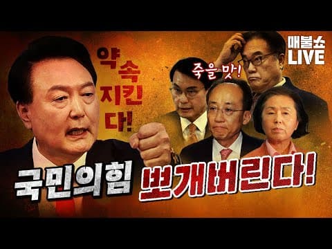 윤석열 대통령 탄핵의 배경과 국민의힘의 미래는? thumbnail
