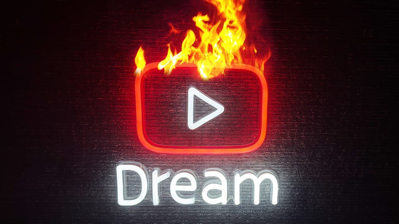 YouTube video player