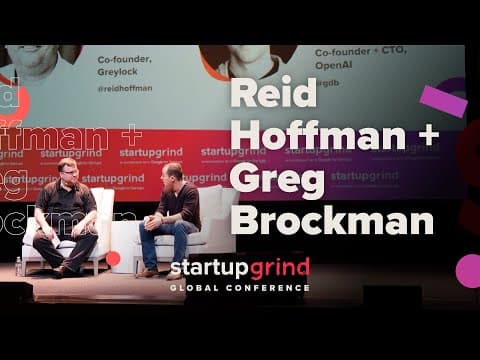 Can the Current AI Boom Scale to AGI? - Reid Hoffman + Greg Brockman thumbnail