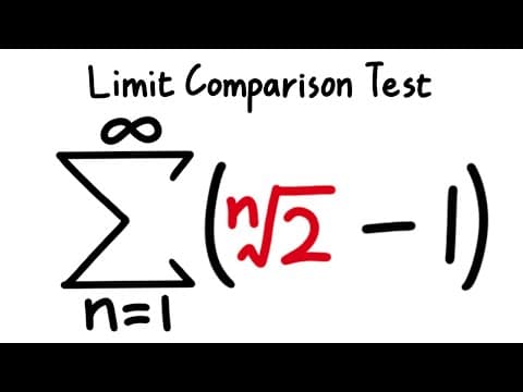 How to Use the Limit Comparison Test for Series Convergence thumbnail