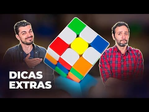 COMO montar um CUBO MÁGICO - Dicas para resolver mais rápido thumbnail