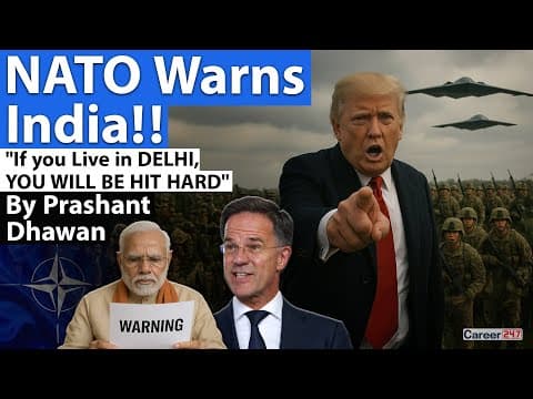 NATO Warns India!! If you Live in DELHI, YOU WILL BE HIT HARD thumbnail