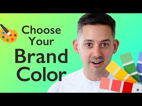 How To Choose The Right Colors For Your Brand | Phil Pallen thumbnail