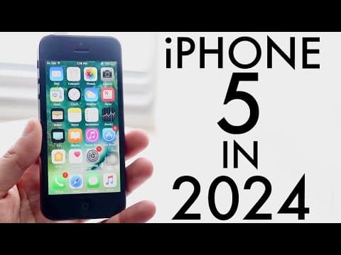 iPhone 5 In 2024! (Still Worth It?) (Review) thumbnail