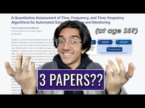 How I Did Research In High School: Internships & Independently thumbnail