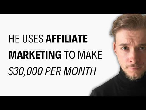 How to Make $30k/mo with Affiliate SEO (Jamie I.F.) thumbnail