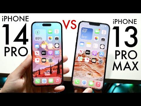 Which is Better: iPhone 14 Pro or iPhone 13 Pro Max? thumbnail