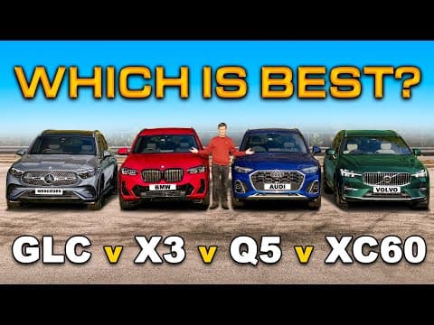 BMW v Mercedes v Audi v Volvo: BEST premium SUV review thumbnail