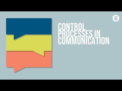 Control Processes in Communication thumbnail