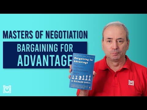 Bargaining for Advantage - Masters of Negotiation thumbnail
