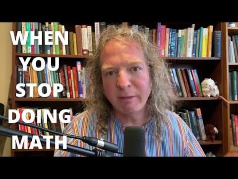 Strange Things Occur When You STOP DOING MATH for 14 Days thumbnail
