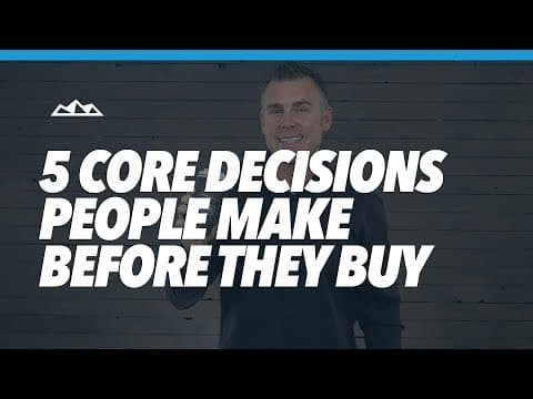 What Are the Five Key Decisions Prospects Make to Buy? thumbnail