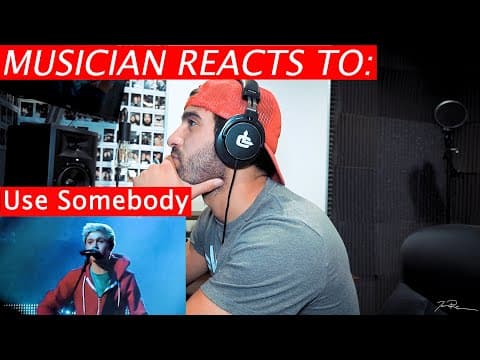One Direction - Use Somebody (Cover) - Musician Reacts thumbnail