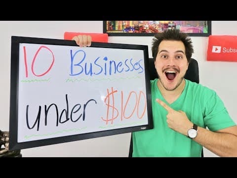 What Are the Best Businesses to Start for Under $100? thumbnail