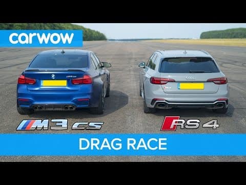 Which Is Faster: BMW M3 CS or Audi RS4? thumbnail