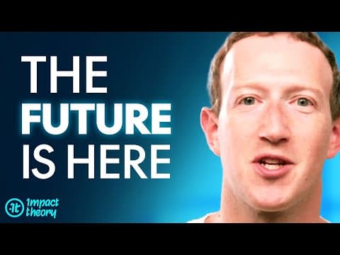 The MOST IMPORTANT SKILL To Learn For The FUTURE! | Mark Zuckerberg on Impact Theory thumbnail