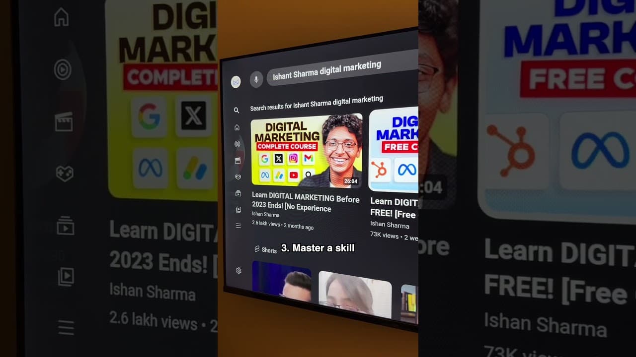 YouTube video player