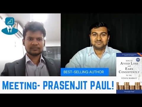 Meeting Prasenjit Paul: Best-Selling Stock Market Book "Author"! thumbnail