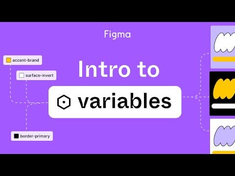 Figma tutorial: Intro to variables thumbnail