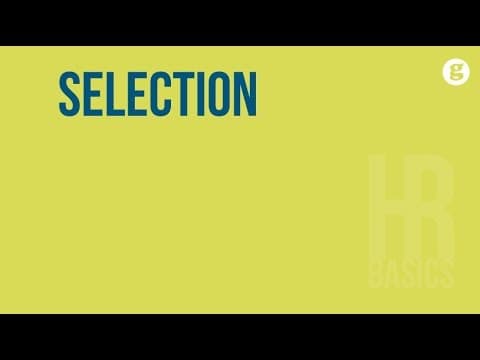 What Are the Eight Steps in the Employee Selection Process? thumbnail