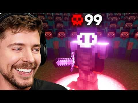 100 Youtubers Vs World's Deadliest Player thumbnail