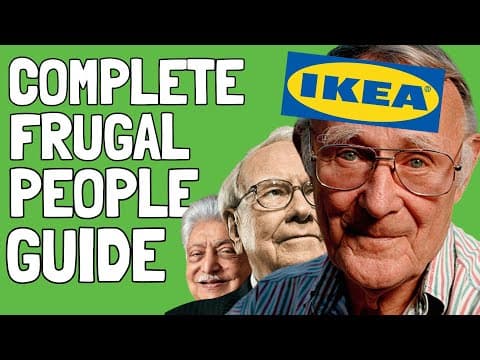 The MOST FRUGAL PEOPLE in the world, DO THIS ... thumbnail