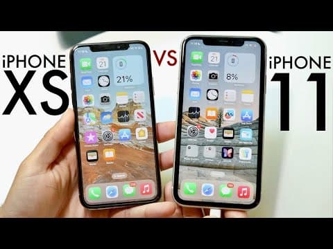 iPhone 11 Vs iPhone XS In 2024! (Comparison) (Review) thumbnail