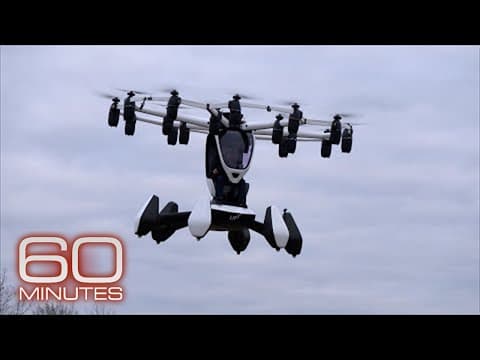 Flying vehicles of the future: Companies racing to develop eVTOL "air taxis" thumbnail