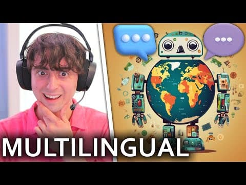 Use AI to Clone Voices & Speak OTHER LANGUAGES! - Elevenlabs + ChatGPT 4 thumbnail