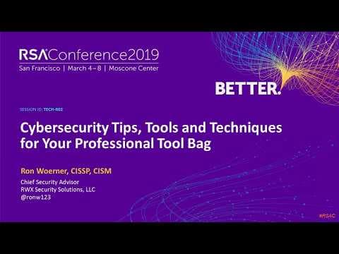 How to Build a Practical Cybersecurity Toolbag thumbnail