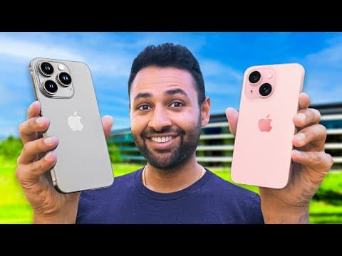 iPhone 15 / 15 Pro Hands on! thumbnail
