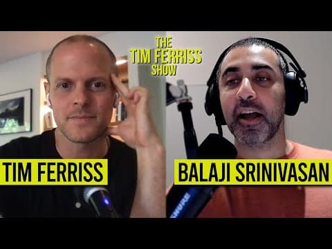 Which U.S. Big Tech Companies is Balaji Most Bullish On? | The Tim Ferriss Show thumbnail
