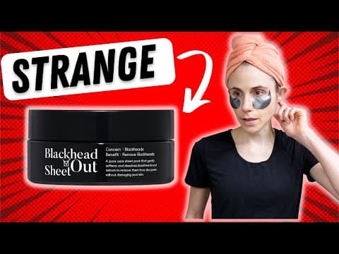 *Vlog* THE STRANGEST SKINCARE PRODUCT I HAVE RECEIVED 😬 thumbnail