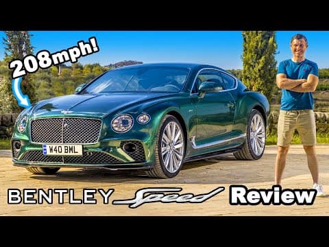 208mph Bentley GT Speed review: see how quick it really is. thumbnail