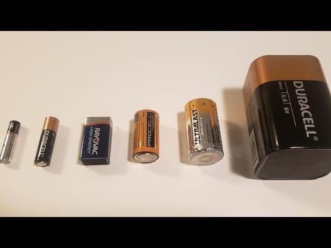 Intro to Batteries - Series & Parallel - Voltage & Current Effects thumbnail