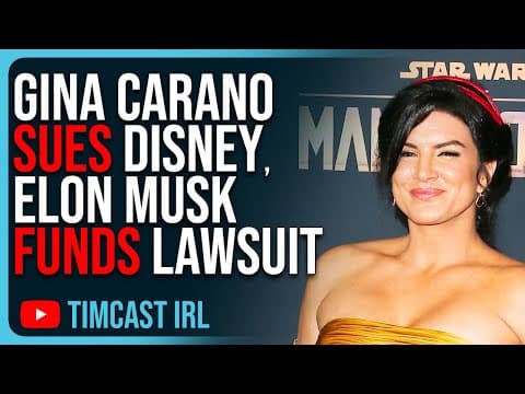 Gina Carano SUES Disney, Elon Musk FUNDS Lawsuit, Offers To Fund Everyone Else thumbnail