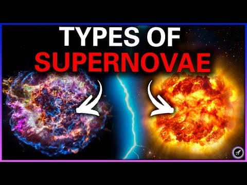 Supernova. Difference Between Type 1 and Type 2 thumbnail