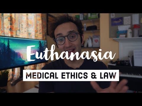 Euthanasia - Medical Ethics and Law at the end of life thumbnail