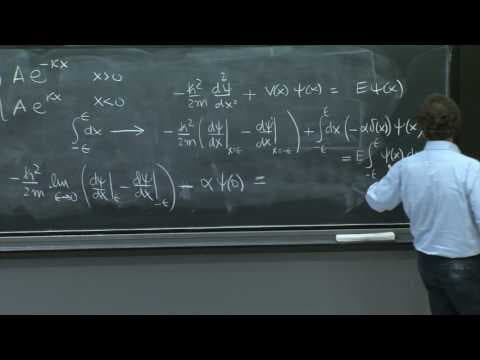Delta function potential I: Solving for the bound state thumbnail