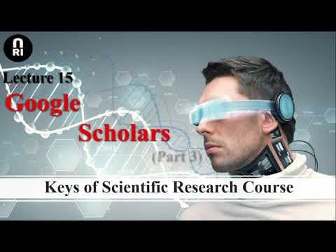 Lecture (15) Google Scholar Part 3 thumbnail